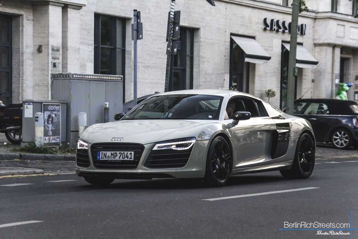 Audi R8 V10 Plus spotted in Berlin — BerlinRichStreets